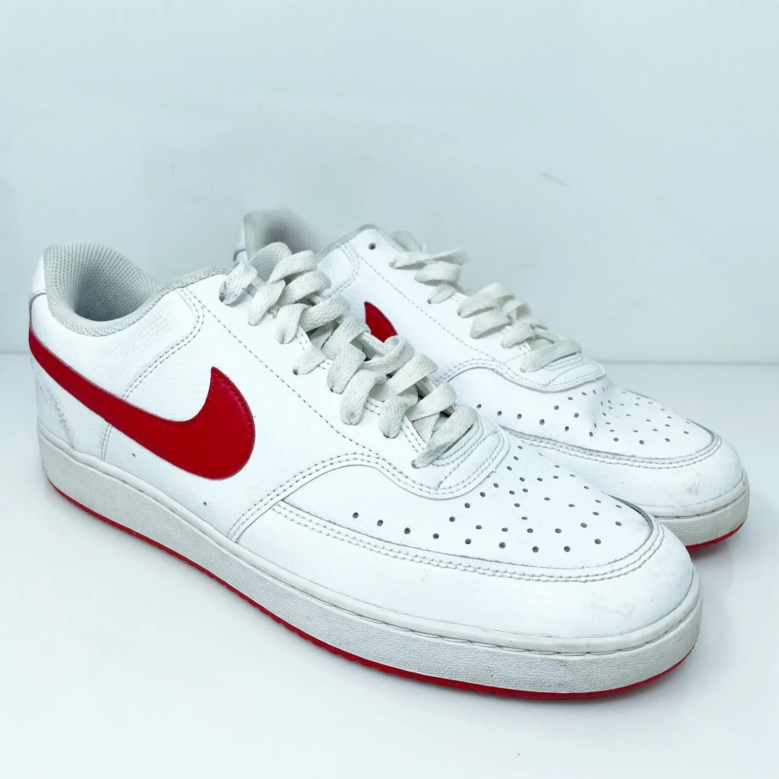 Nike Mens Court Vision Low CD5463-102 White Casual Shoes Sneakers Size 10.5