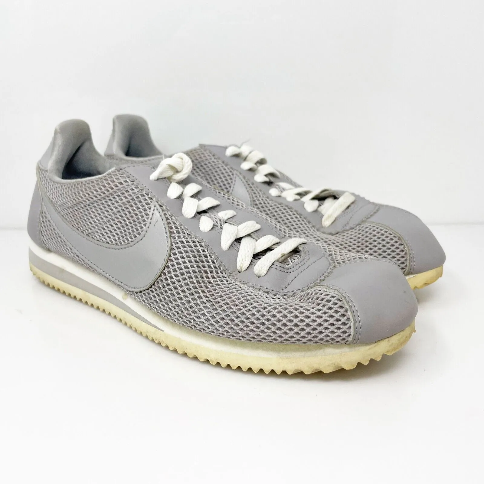 Nike Womens Classic Cortez 905614-005 Gray Casual Shoes Sneakers Size 9