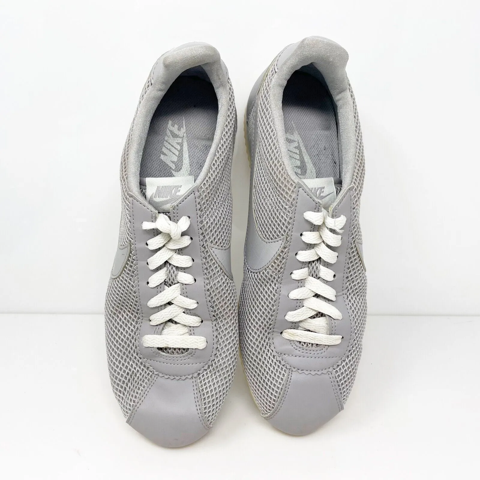 Nike Womens Classic Cortez 905614-005 Gray Casual Shoes Sneakers Size 9