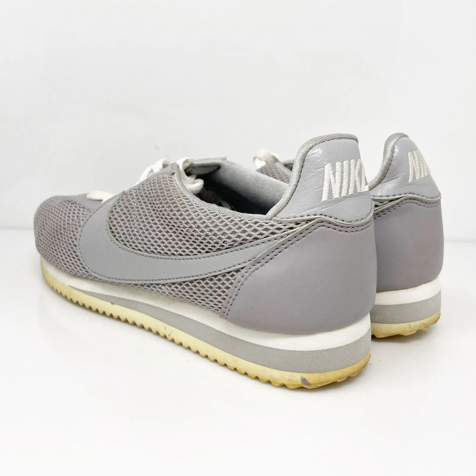 Nike Womens Classic Cortez 905614-005 Gray Casual Shoes Sneakers Size 9