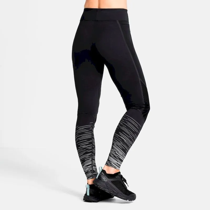 Odlo  Zeroweight Warm Reflective - Pantaloni da corsa - Donna