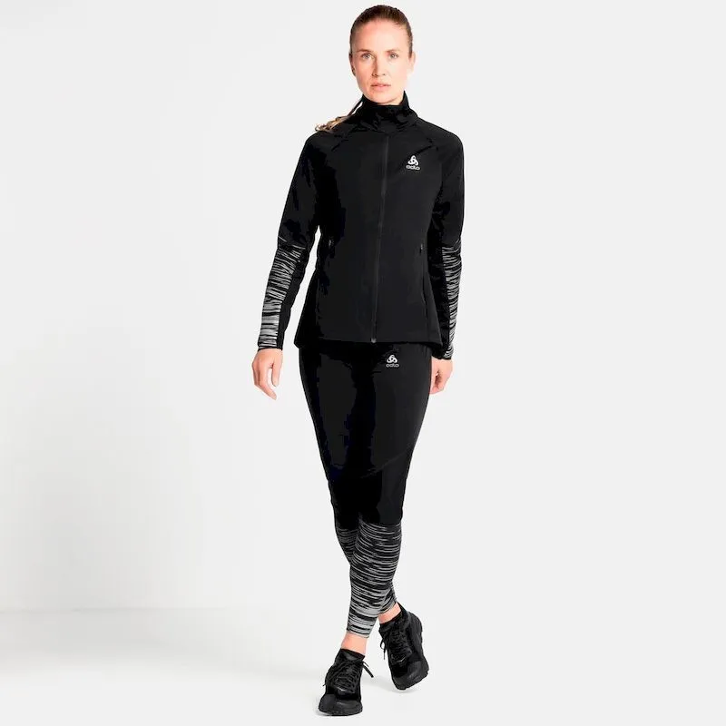 Odlo  Zeroweight Warm Reflective - Pantaloni da corsa - Donna