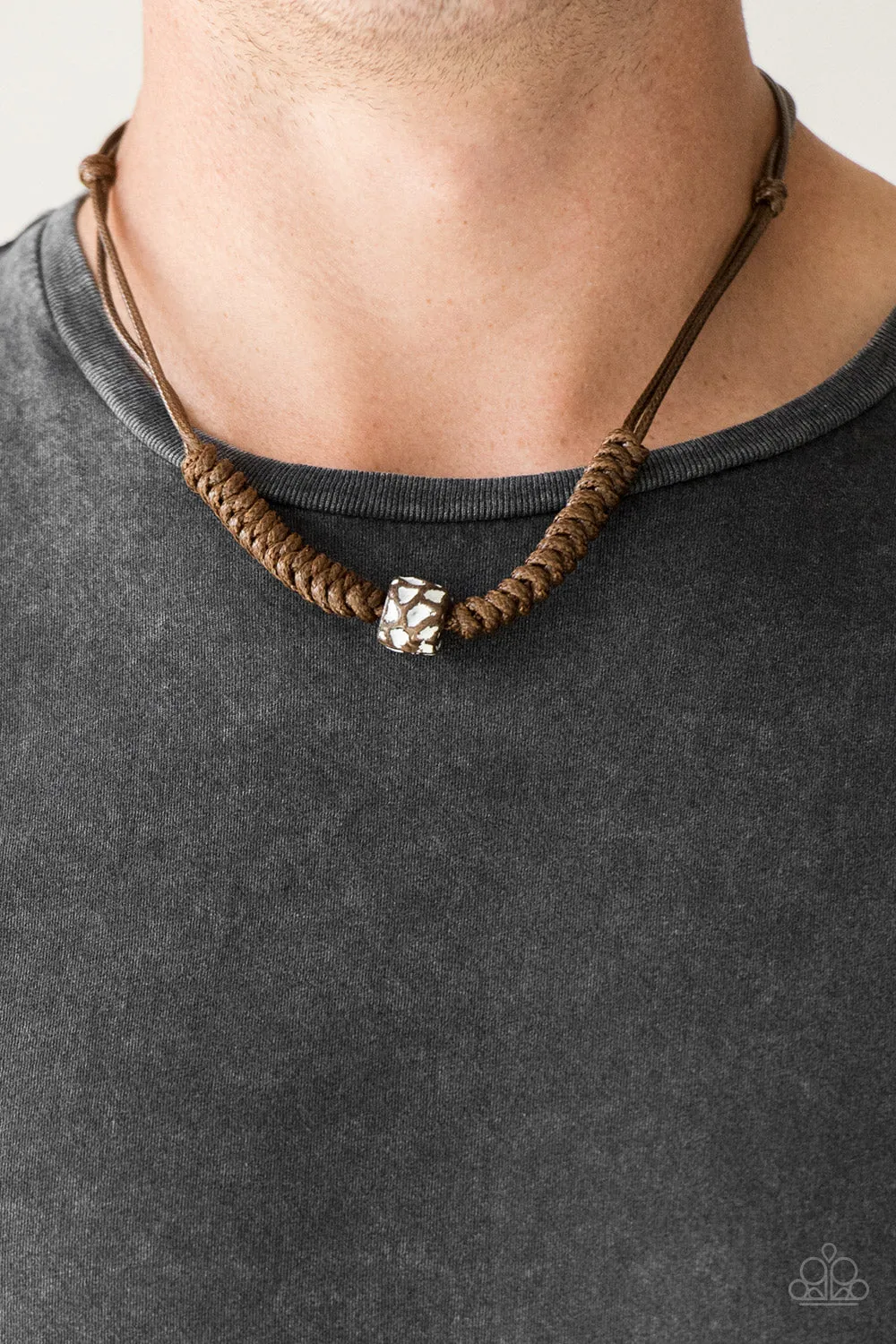 Pacific Pioneer Brown-Urban Necklace