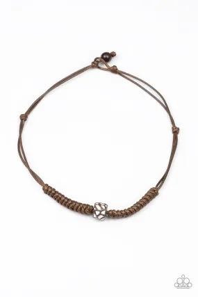 Pacific Pioneer Brown-Urban Necklace