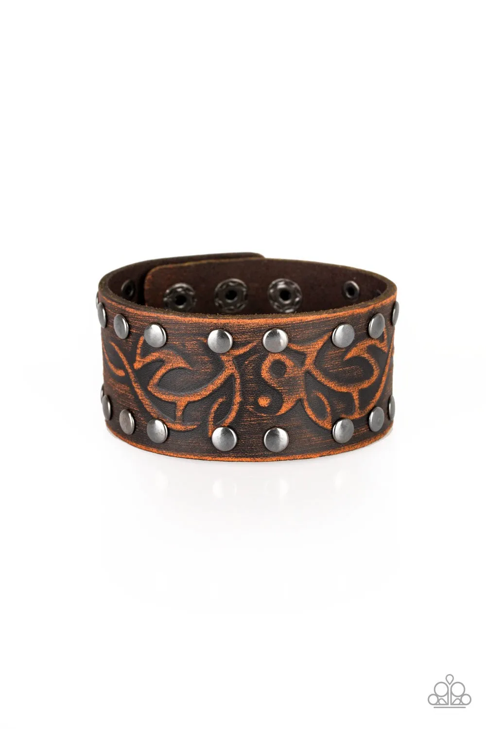 Paparazzi Nature Guide Brown Urban Bracelet