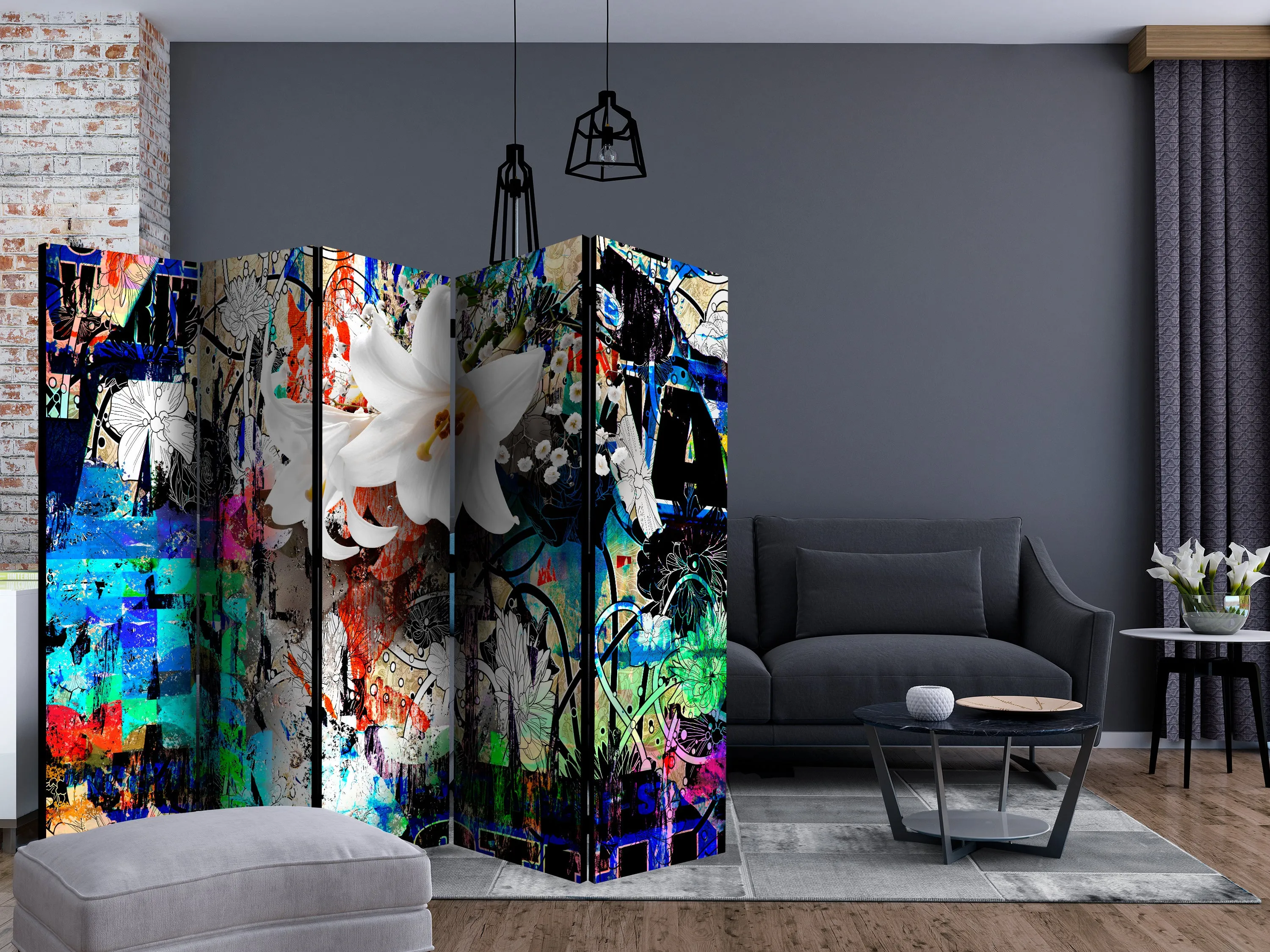 Paravento Urban Lily II [Room Dividers]