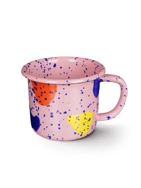 Pink Kids Enamel Mug