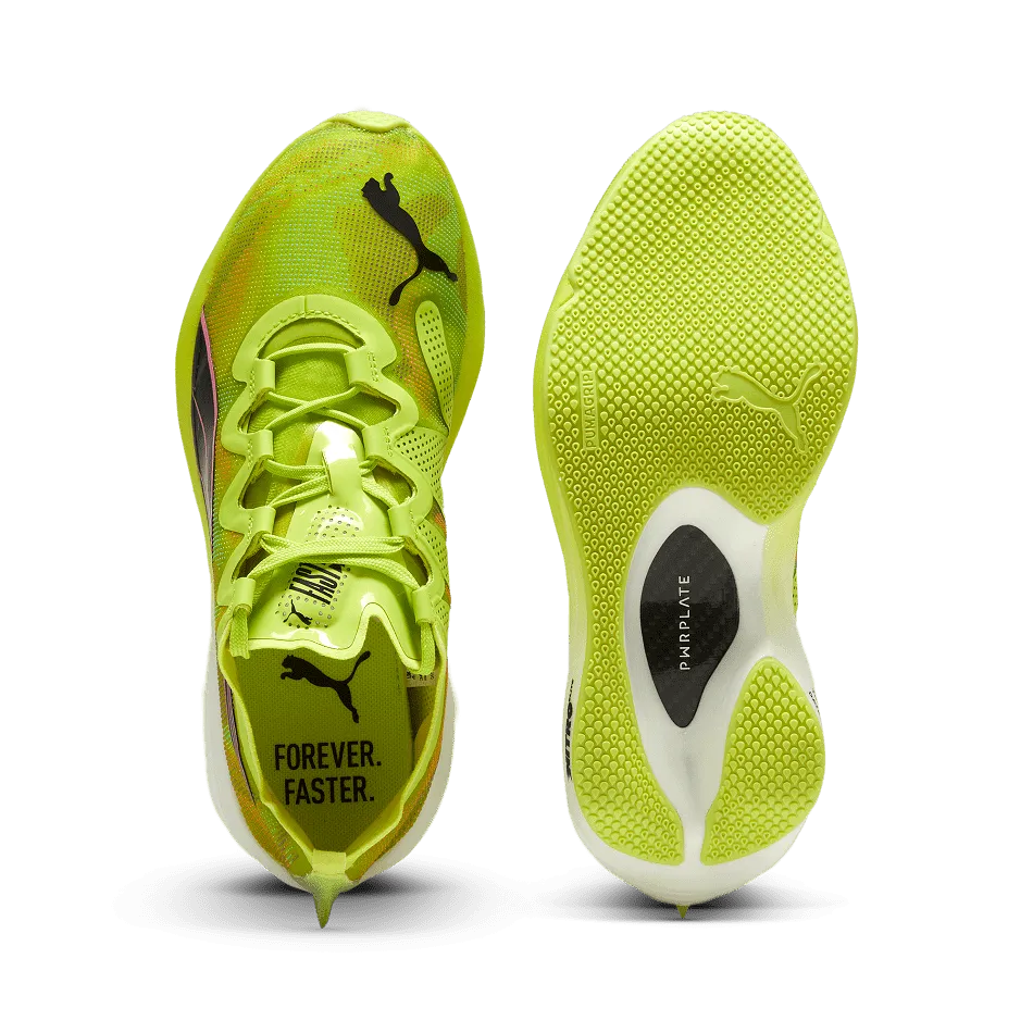 Puma Fast-FWD Nitro Elite Psychedelic Rush Women's  Running Shoes SS24 Lime Pow-Puma Black-Poison Pink