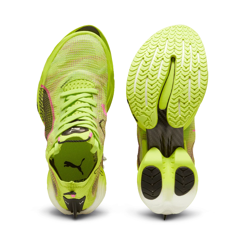 Puma FAST-R Nitro Elite 2 Psychedelic Rush  Women's  Running Shoes SS24 Lime Pow-Puma Black-Poison Pink