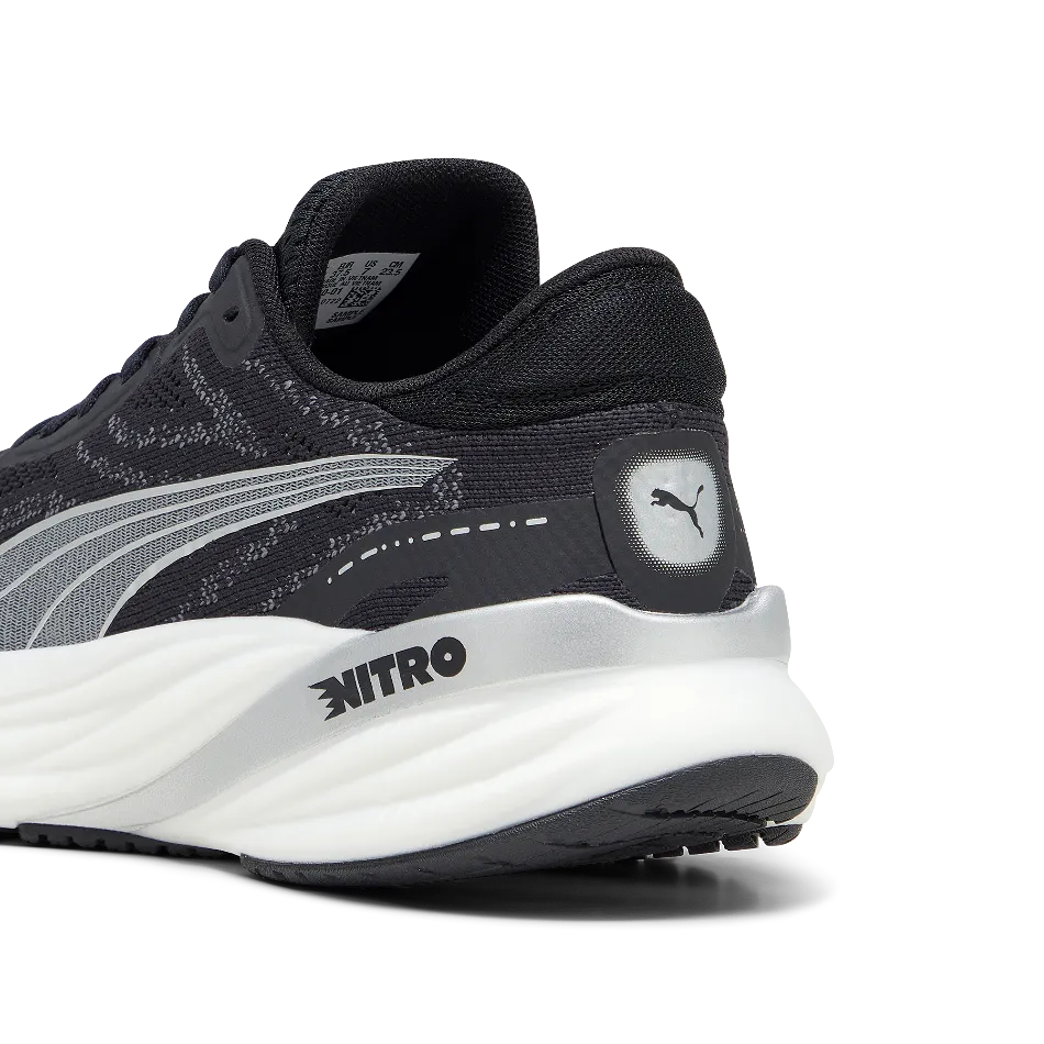 Puma Magnify Nitro 2 Women's  Running Shoes SS24 Puma Black-Puma White-Puma Silver