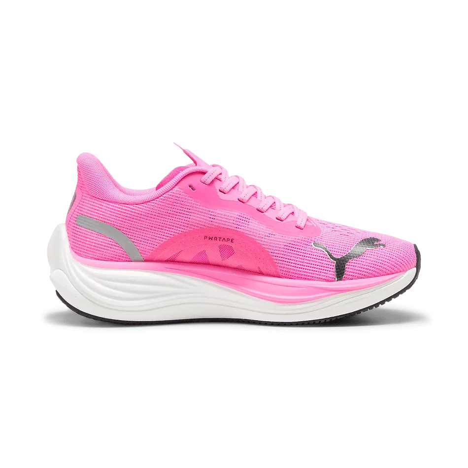 Puma Velocity Nitro 3 Women's  Running Shoes SS24 Poison Pink-Puma Black-Puma Silver