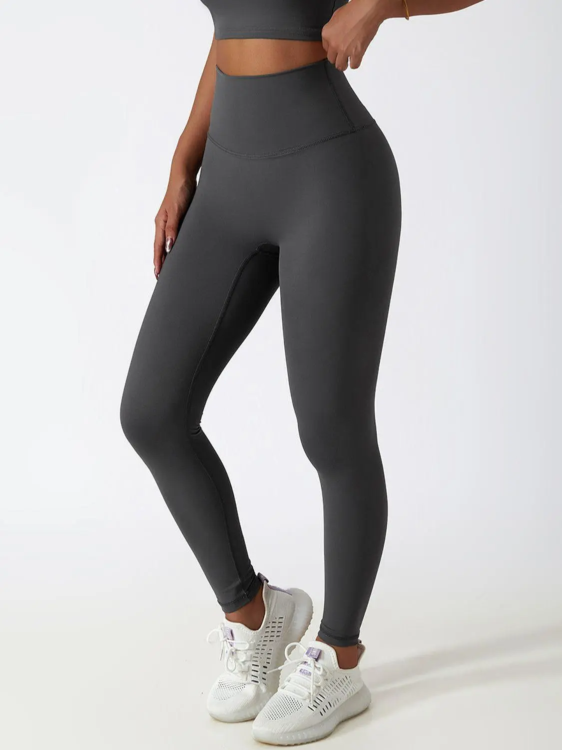 Quick-Dry Seamless Sports Leggings