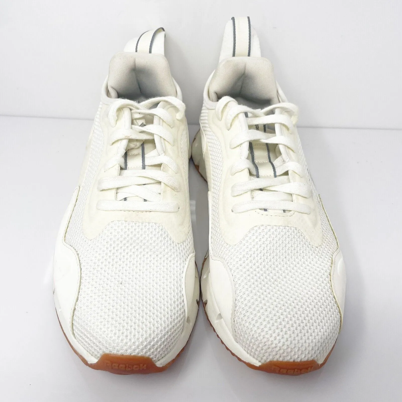 Reebok Womens Zig Dynamica FX1103 White Casual Shoes Sneakers Size 11