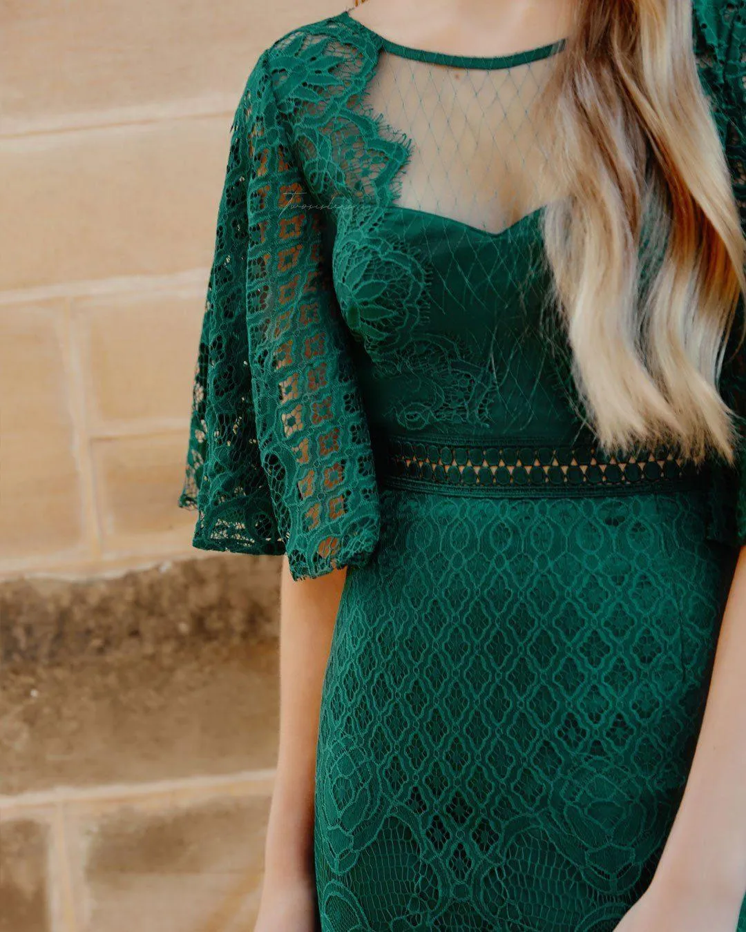 Reyna Dress - Green