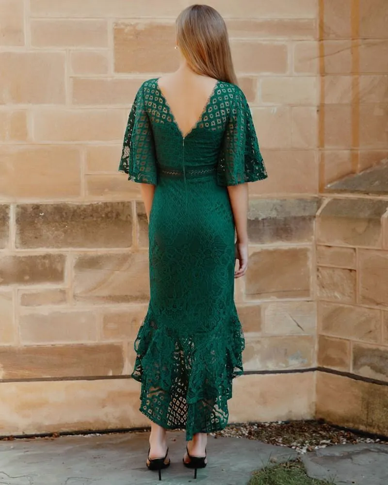 Reyna Dress - Green