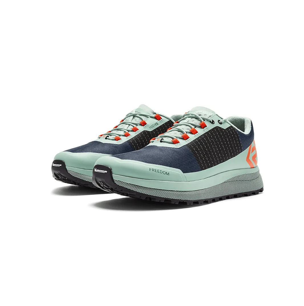 Ronhill Freedom Women's Trail Running Shoes Teal/Eggshell/PastRed