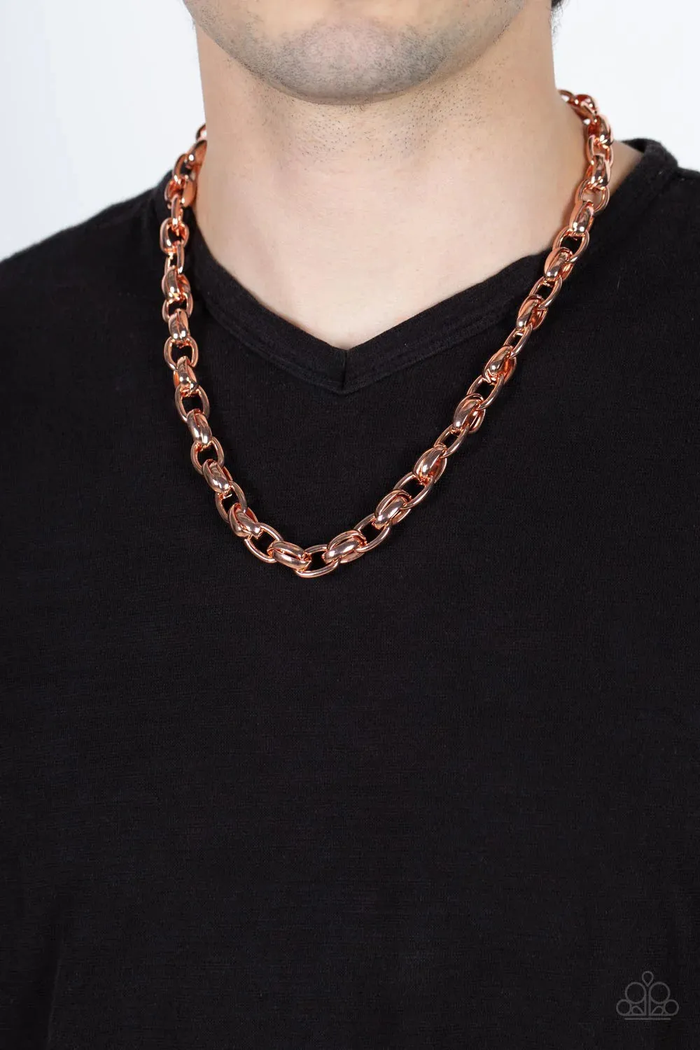 Rookie of the Year Copper ~ Paparazzi Necklace