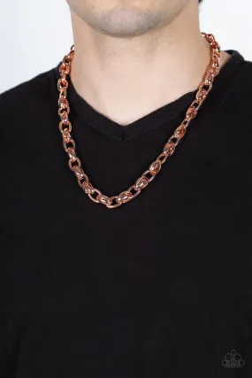 Rookie of the Year Copper ~ Paparazzi Necklace