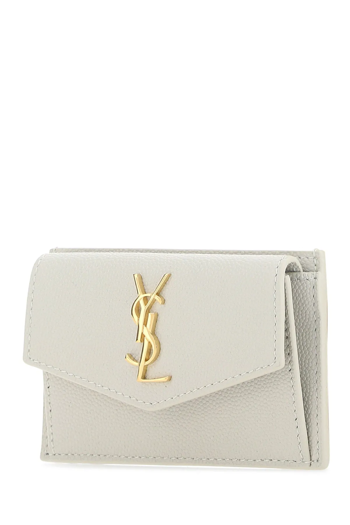 Saint Laurent Uptown Logo Plaque Card Case