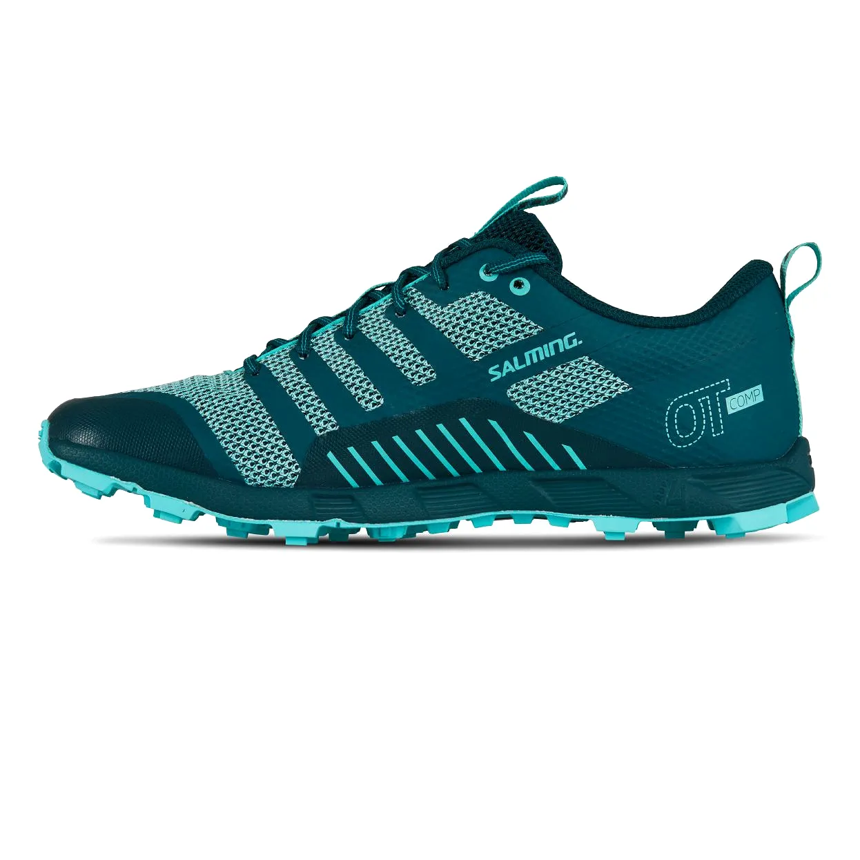 Salming OT Comp Shoe Women Deal Teal / Aruba Blue