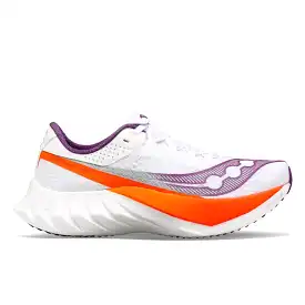 Saucony Endorphin Pro 4 Women's Running Shoes SS24 White / Violet