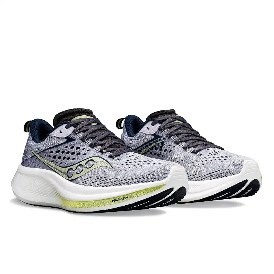 Saucony Ride 17 Women's Running Shoes SS24 Iris / Navy