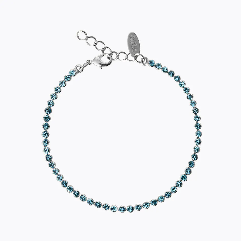 Siri Ankle Chain / Light Turquoise