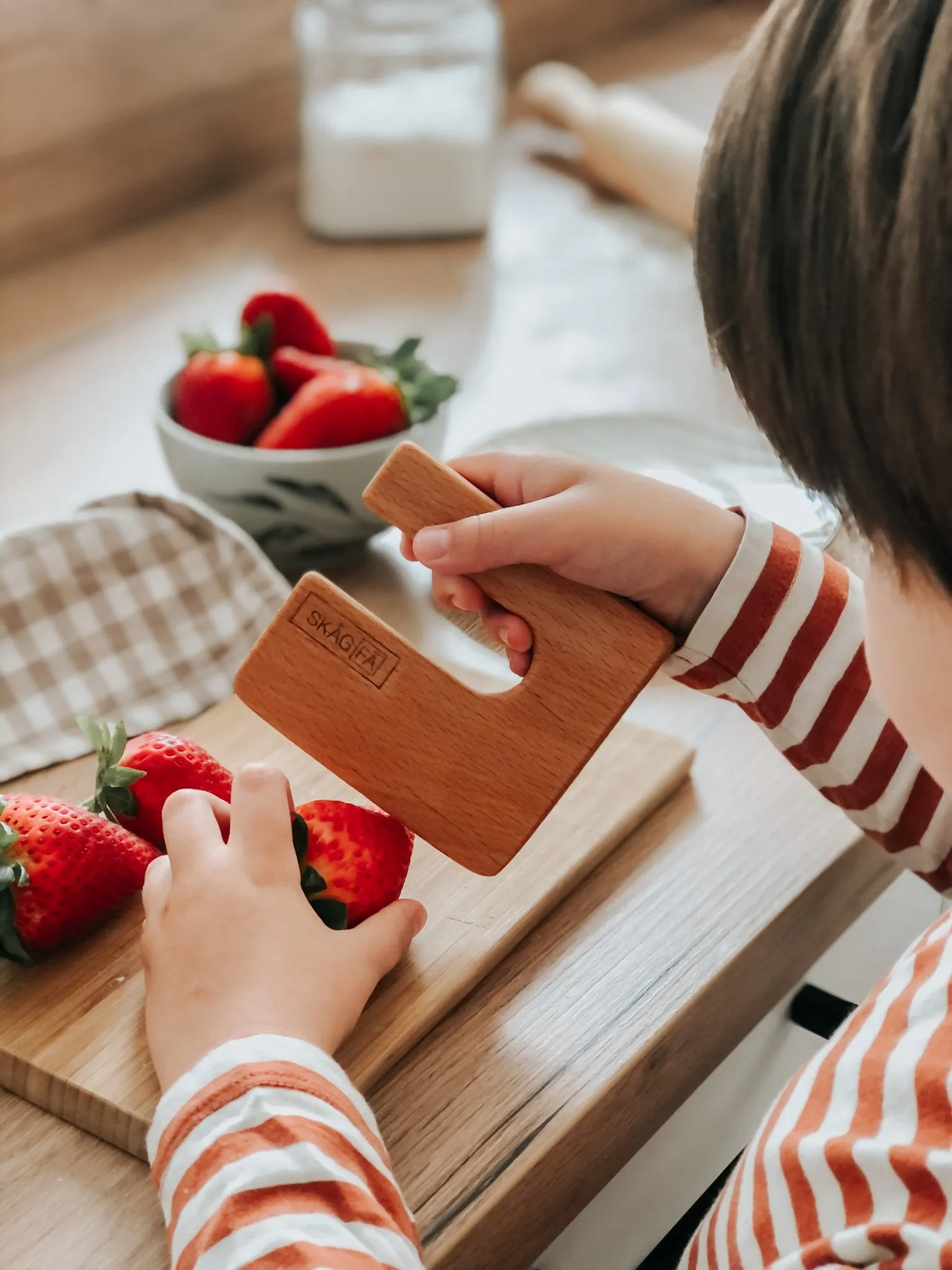 SKGF Trkniv - Wooden Knife for Kids Natural