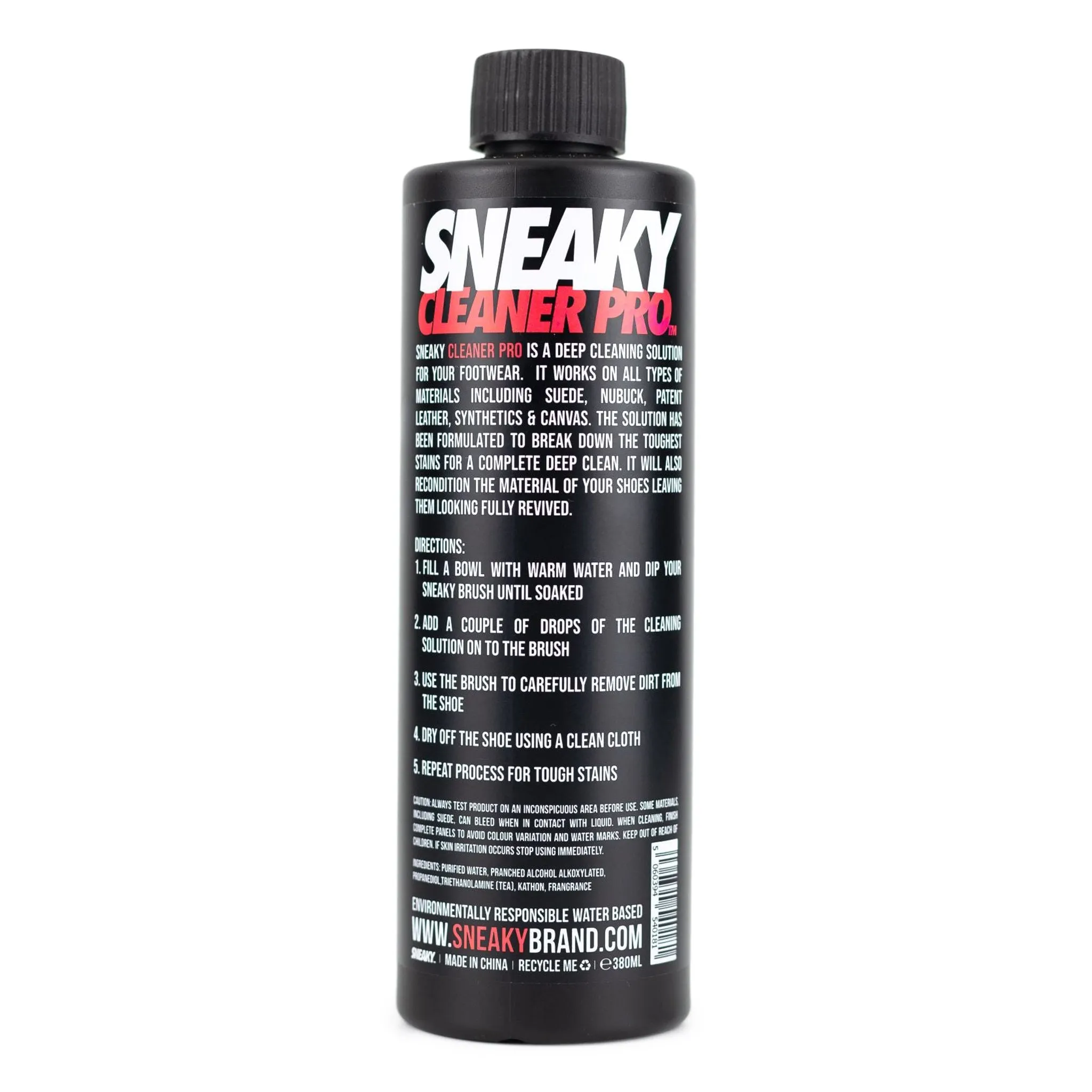 Sneaky Cleaner Pro - Shoe Cleaner & Conditioner 380ml