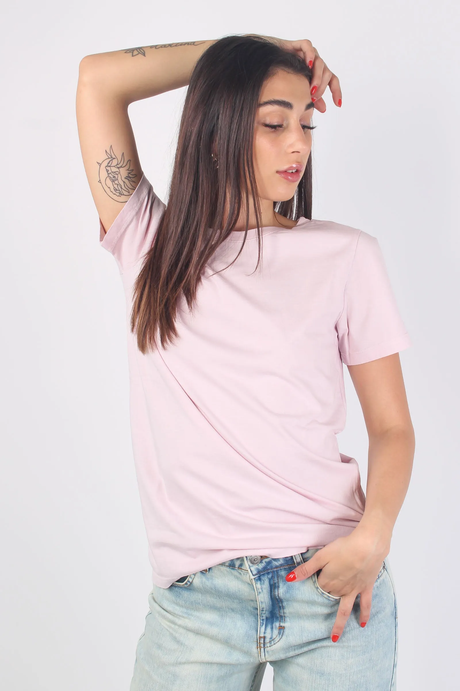 T-shirt Basica Rosa