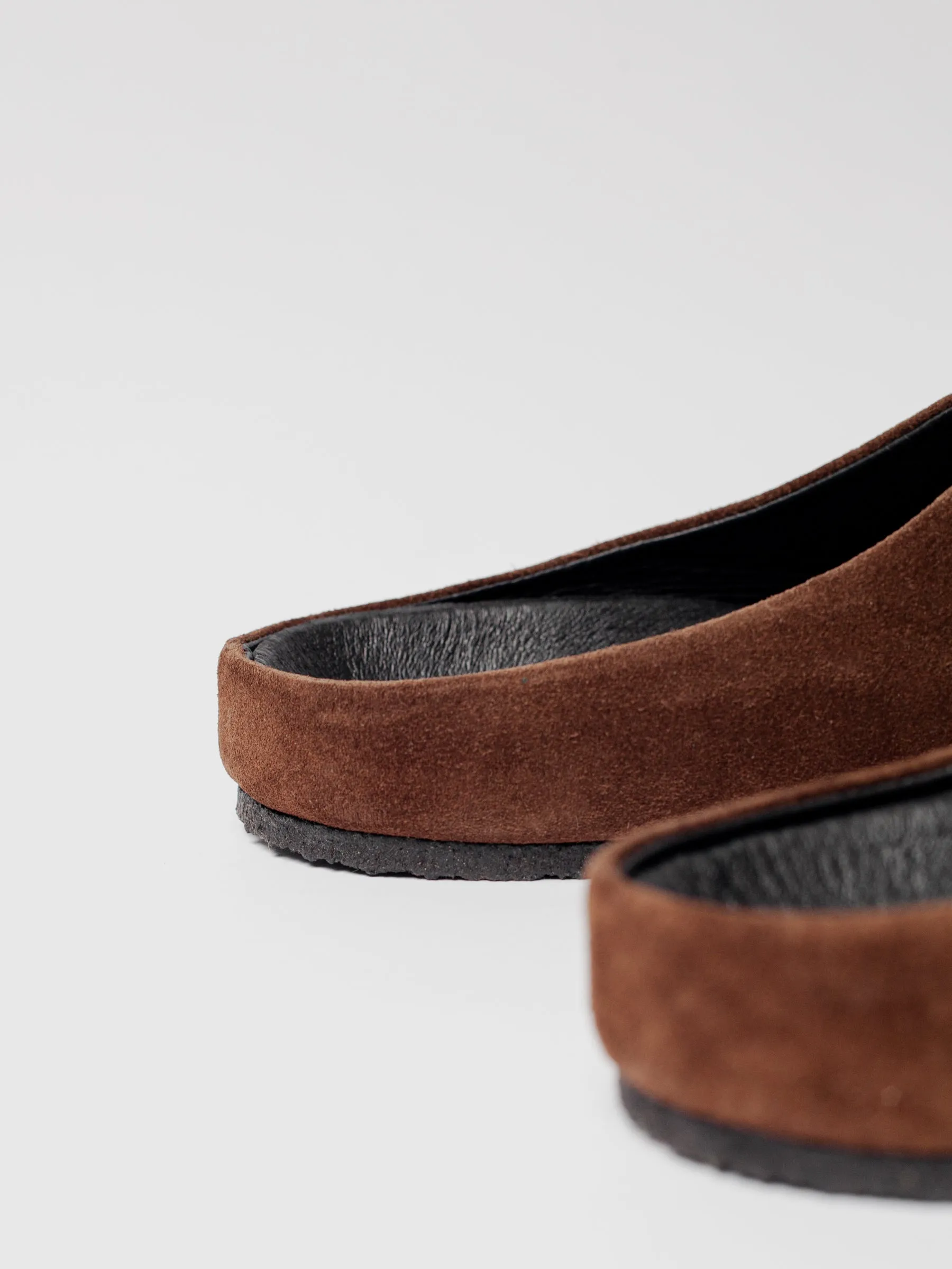 THE MONIKA WARM BROWN SUEDE