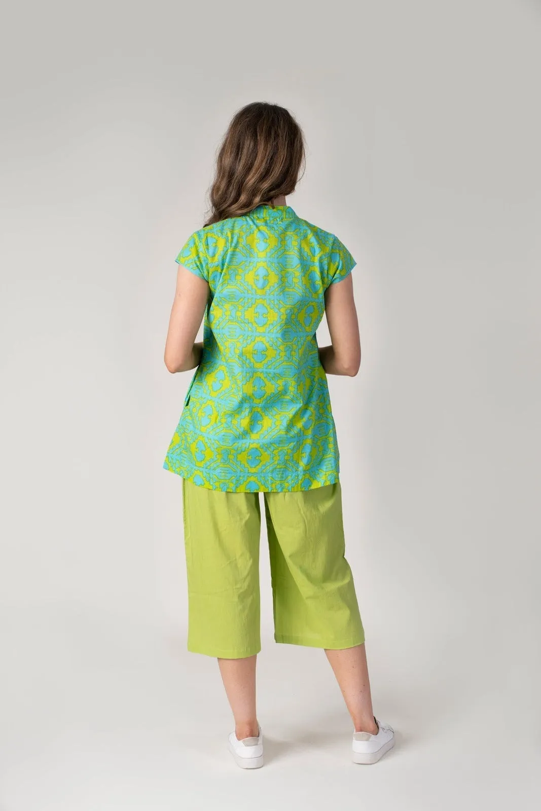 Tinsley Top - Lime