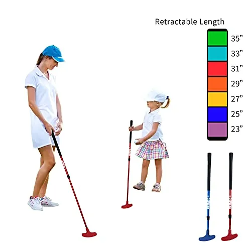 Two-Way Putters for Kids or Adults - Adjustable Putter Size