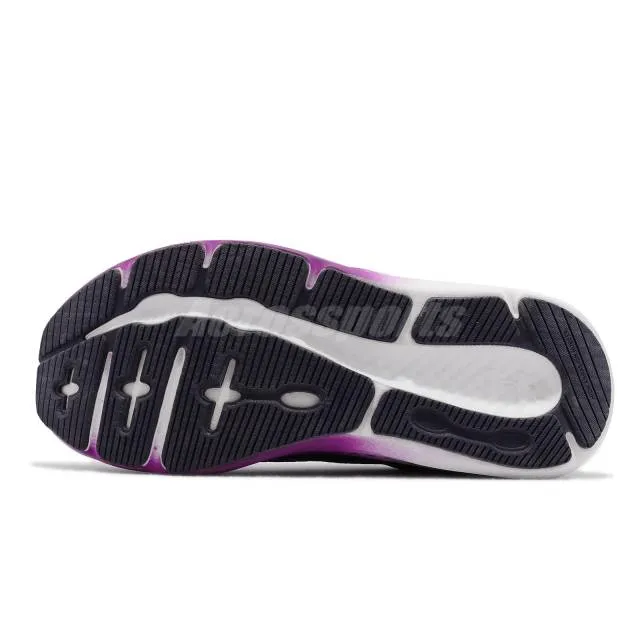 Under armour charged pursuit 3 ua purple white women running shoes 3024889-500