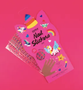 Unicorn Nail Stickers, Pack of 200