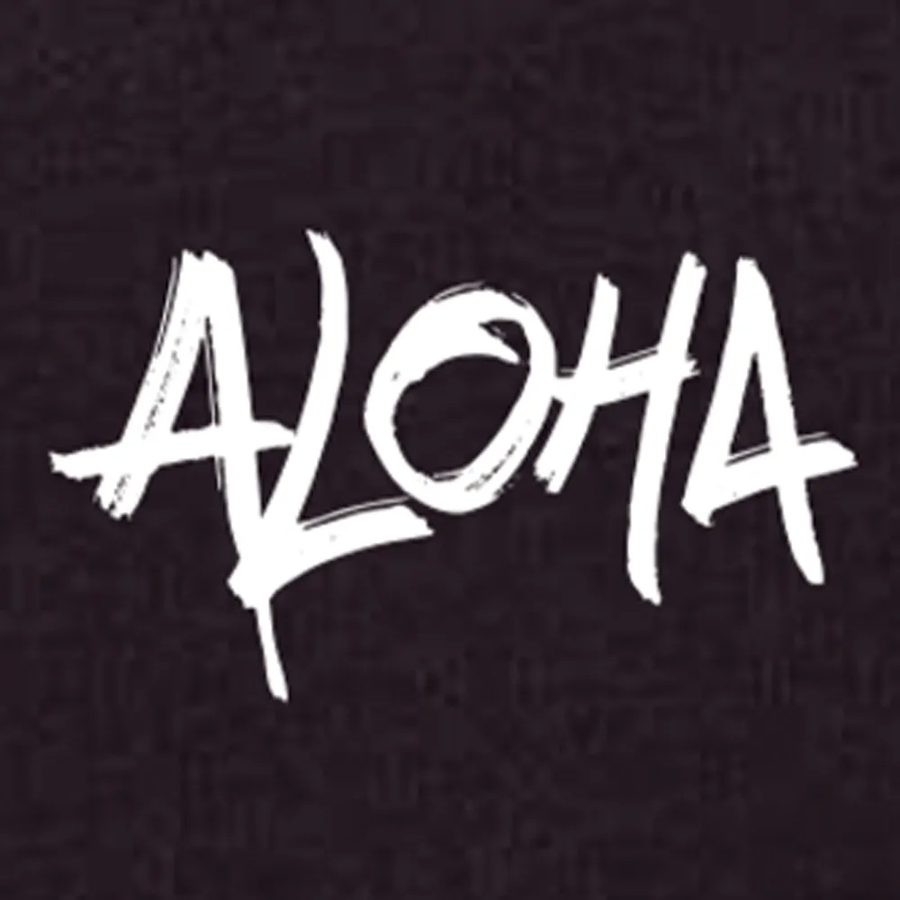 Urban Aloha Short Sleeve Tee - Black