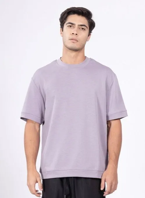 Urban Ease Mauve Loose Fit Tee