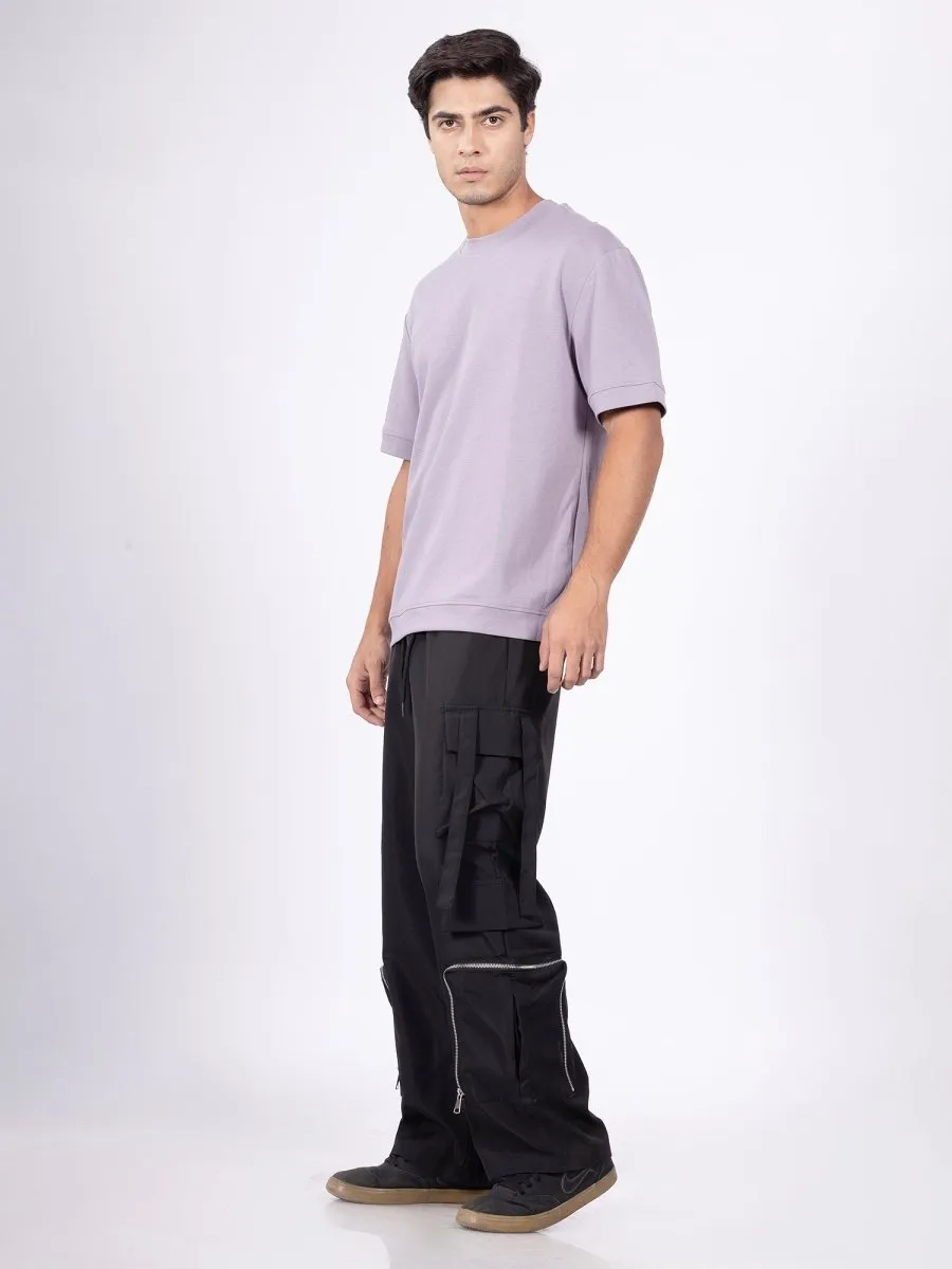 Urban Ease Mauve Loose Fit Tee