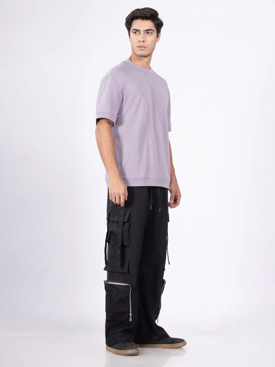 Urban Ease Mauve Loose Fit Tee