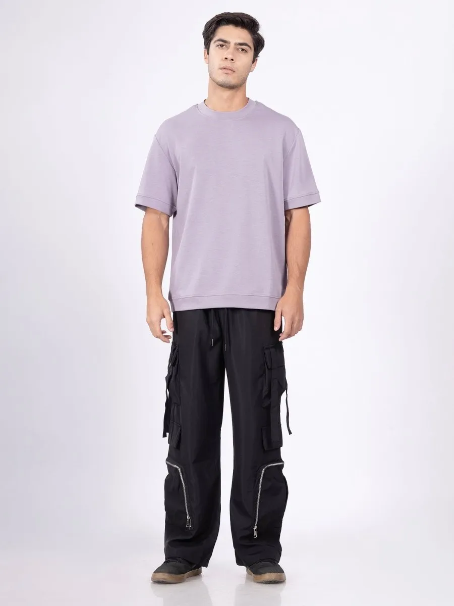 Urban Ease Mauve Loose Fit Tee