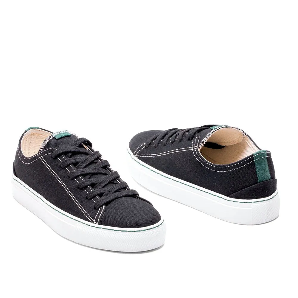 Vegan sneaker black COR004