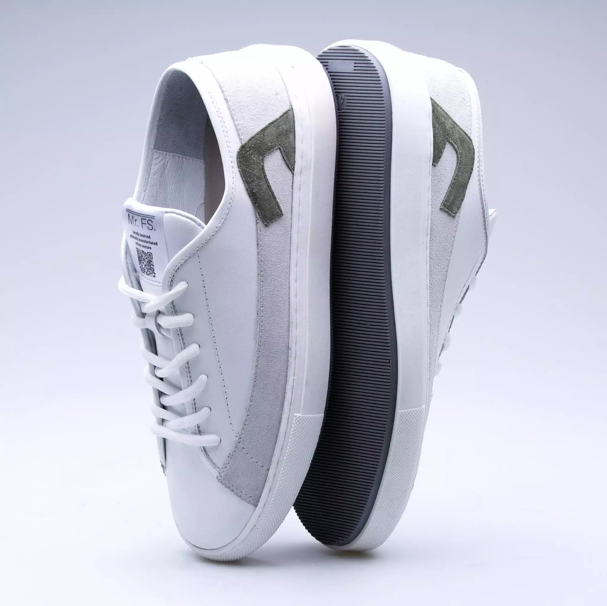 White Gustav Casual Shoes