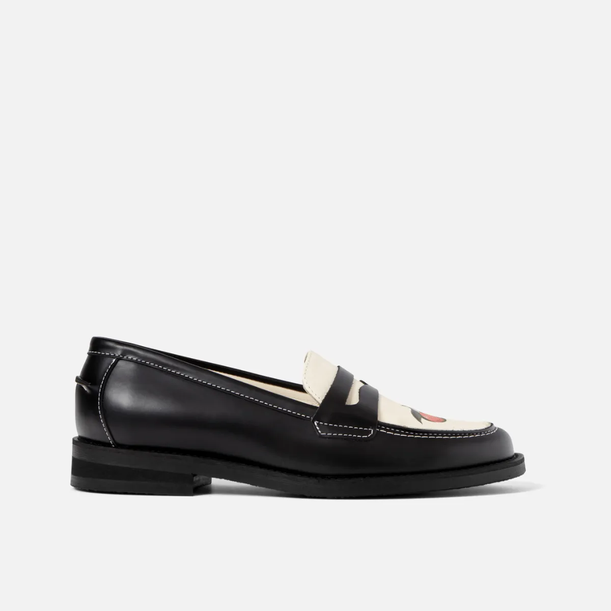 Wilde Orange Penny Loafer - Women's