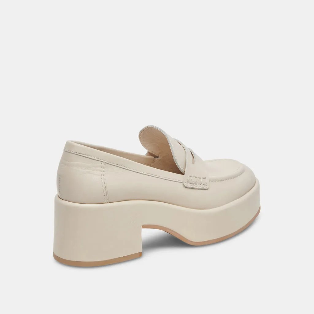 YANNI LOAFERS IVORY LEATHER– Dolce Vita 6908080652354