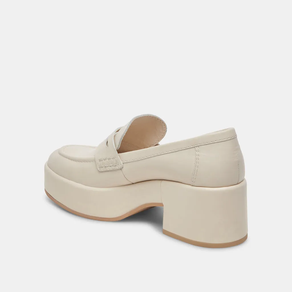 YANNI LOAFERS IVORY LEATHER– Dolce Vita 6908080652354