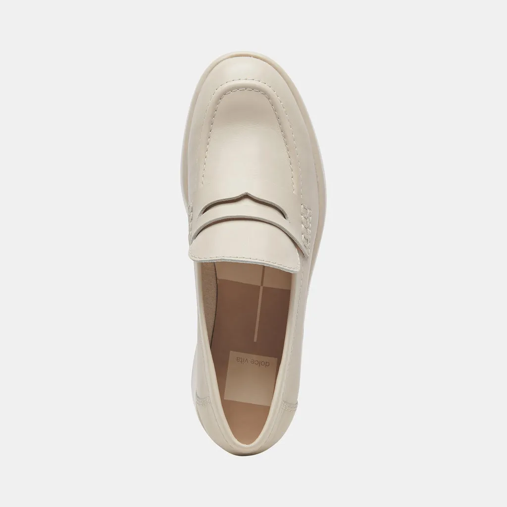 YANNI LOAFERS IVORY LEATHER– Dolce Vita 6908080652354