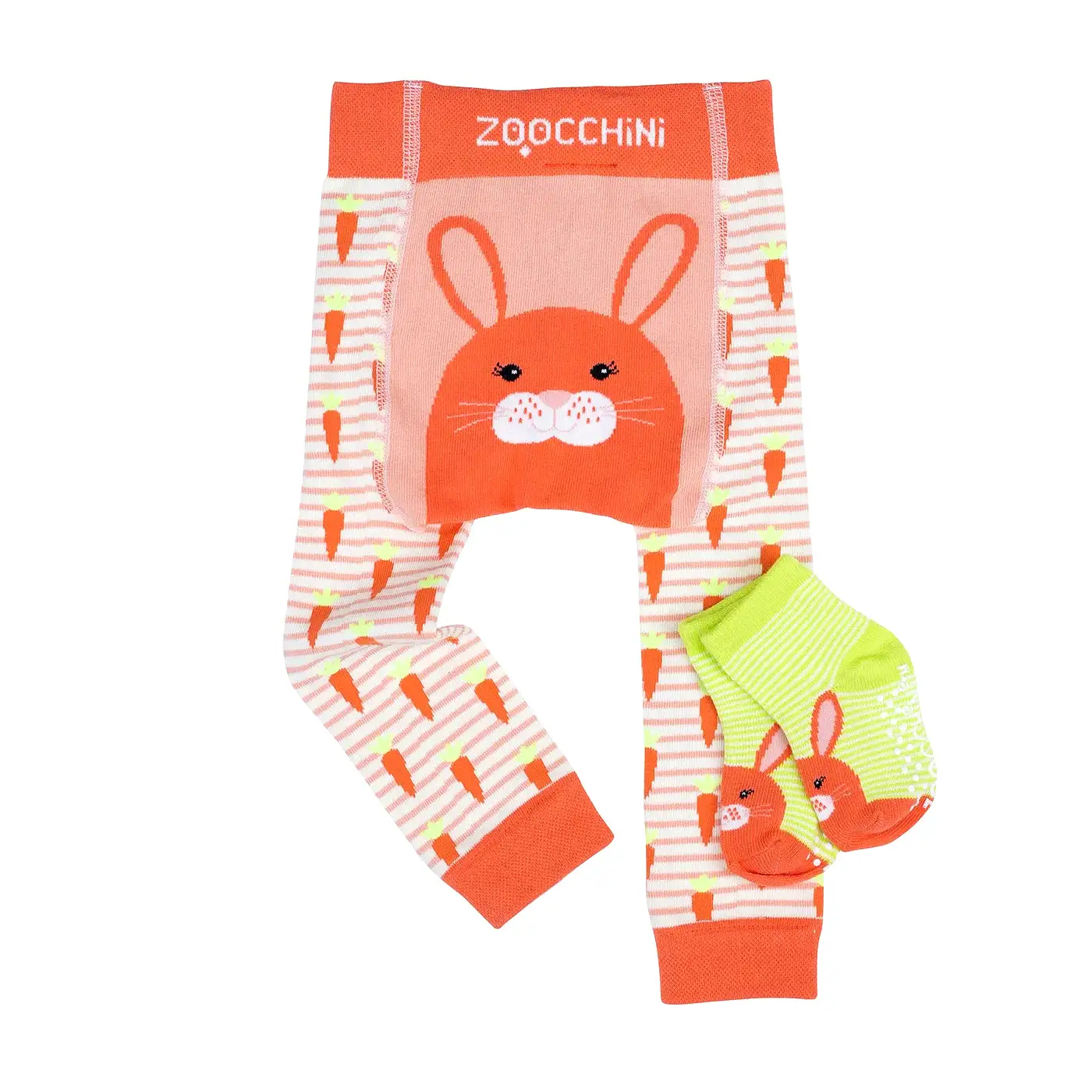 Zoocchini Orange Bella the Bunny Crawler Set